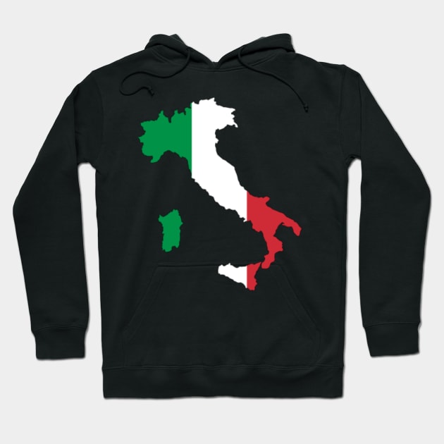 Flag of Italy Hoodie by Flippin' Sweet Gear